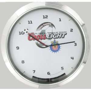  Coors Light 15 Inch Neon Soccer Clock by Kirch: Home 
