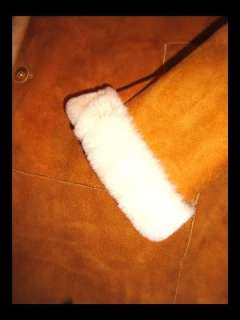 Nwt Borrelli Shearling Leather Coat Jacket 50 / 40 M  