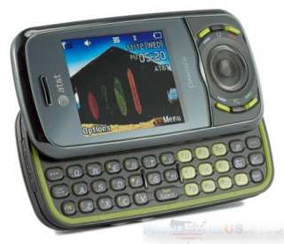 Pantech Matrix C740 AT&T 3G SLIDER Phone Green Used 02  