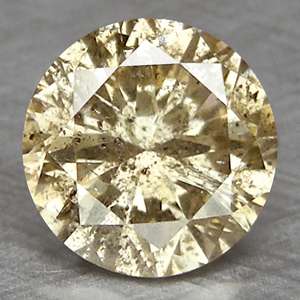 80 Cts WOW FANCY YELLOW CHAMPAGNE NATURAL DIAMOND  