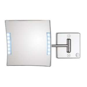  Quadrololed Wall Mount Magnifying Cosmetic Mirror with 