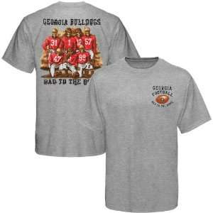  Georgia Bulldogs Ash Bad To The Bone T shirt: Sports 
