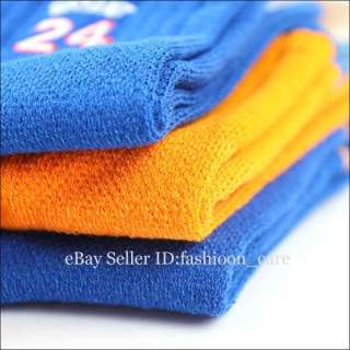   Sport Socks for LA Lakers Kobe Bryant 24# 2 color 1 pair wholes  
