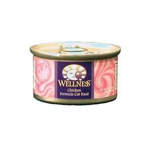  Wellness Chicken Formula Canned Cat Food 24 3 oz cans: Pet 