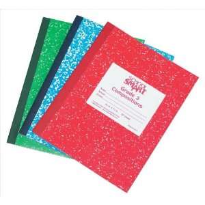   Composition Book   Grade 2, 24 sheets, Blue Cover: Office Products