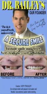 Billy Bob Teeth Secure Smile   Hollywood Quality Teeth  