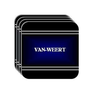  Personal Name Gift   VAN WEERT Set of 4 Mini Mousepad 