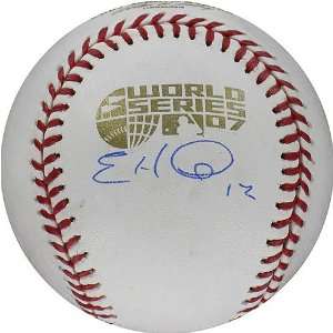    Eric Hinske Autographed 2007 WS Baseball