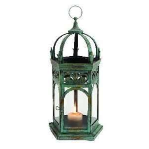   Old Fashioned Decorative Metal Candle Lantern: Home Improvement