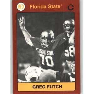 1990   1991 Florida State Collegiate Collection NCAA Football Trading 