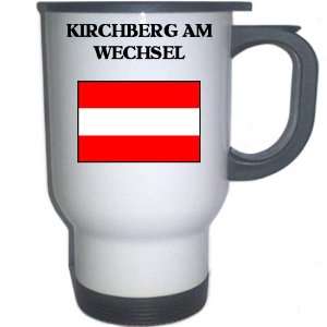  Austria   KIRCHBERG AM WECHSEL White Stainless Steel Mug 