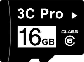 3C_Pro 16GB 16G microSD microSDHC SD Card CLASS6 +R10W  