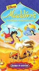Aladdins Arabian Adventures   Creatures of Invention VHS, 1995  