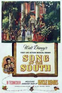 Classic Movie Poster SONG OF THE SOUTH  