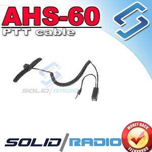 PTT Pilot Air band headset for AHS 60 VXA 220 VXA 300  