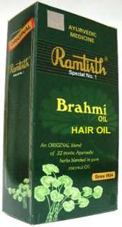 200ml Ramtirth Brahmi HAIR OIL LOSS FALL USA SELLER  