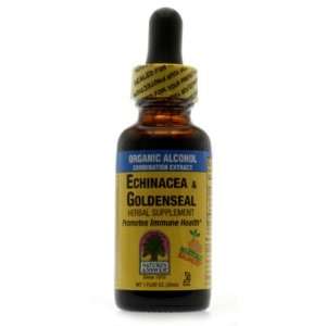   Echinacea & Goldenseal, Organic Alcohol 1 oz.