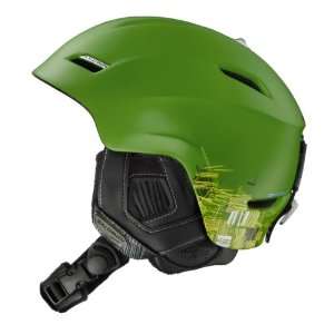  Salomon Phantom 10 Custom Air Ski Helmet (Green Matt, X 