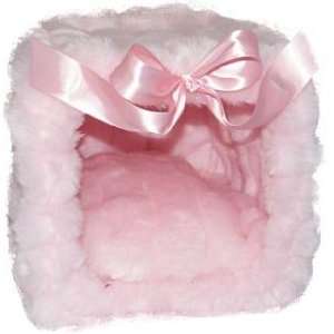 Pink Mink Luxury Pet Den  Boa Color MATCHING PINK  Size TEACUP 