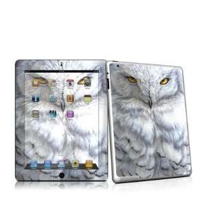 Snowy Owl Design Protective Decal Skin Sticker for Apple iPad 2nd Gen 