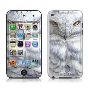 Snowy Owl Design Protector Skin Decal Sticker for Apple iPod Touch 4G 