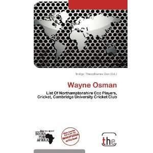  Wayne Osman (9786138842903) Indigo Theophanes Dax Books