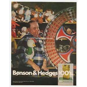   Hedges 100s Cigarette Carnival Game Print Ad (7517): Home & Kitchen
