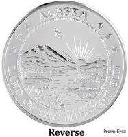 Alaska Mint Moose Medallion Proof 1Oz Boxed  