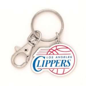  LOS ANGELES CLIPPERS OFFICIAL LOGO KEYCHAIN: Sports 