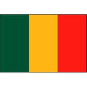  3 x 5 Feet Mali Poly   outdoor International Flag Made in 