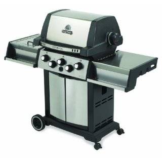 Broil King 987747 Sovereign 90 Natural Gas Grill with Side Burner and 