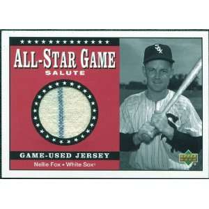   Deck All Star Salute Game Jersey #SJNF Nellie Fox: Sports Collectibles