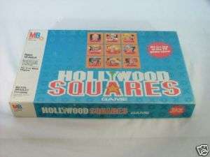 1986 Hollywood Squares Game Milton Bradley 4712 Family  