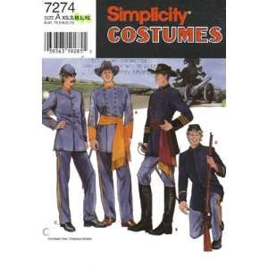   Mens and Teens Civil War Costumes #7274 Arts, Crafts & Sewing