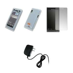   + Screen Protector + Home Wall Charger for Motorola Droid 2 Global