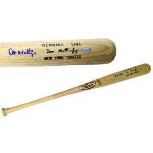 Don Mattingly Signed Bat   Game Model Ash   Autographed MLB Bats 