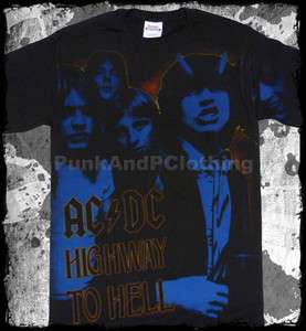 ACDC   Night Prowlers Blue Photo   official t shirt  