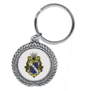  Alpha Phi Omega Pewter Key Ring: Office Products