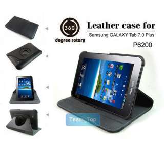 360° Rotating Magic Leather Case for Samsung Galaxy Tab Plus 7 inch 