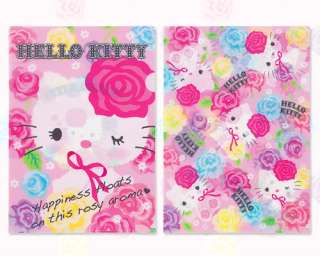 Sanrio Hello Kitty Rose Series A4 File Folder (2 in 1)  