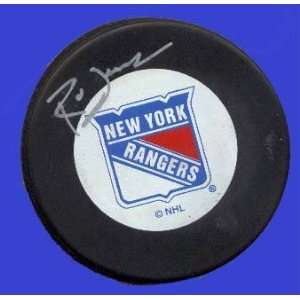 Ron Duguay Autographed Hockey Puck 