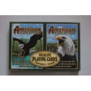   Expedition Dual Deck Playing Cards Bald Eagle: Sports & Outdoors