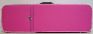Beautiful Pink Violin Oblong Ractangular Case 4/4 Size  
