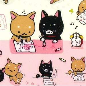  many little Iiwaken kittys glitter stickers from Japan 