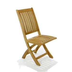    11602 Barbuda Premium Folding Teak Side Chair 