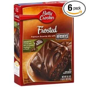 Betty Crocker Premium Brownie Mix, Frosted, 19.1 Ounce (Pack of 6 )