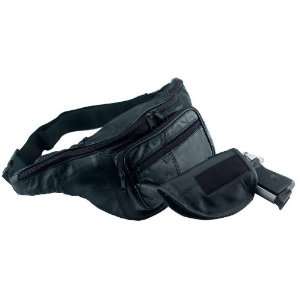   Gun Holder Belt Bag By Embassy&trade Solid Genuine Leather Gun Holder