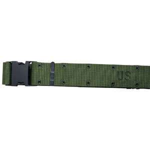     M1015 Web Pistol Belt, OD Green, Size 30 48