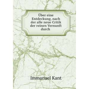   Entbehrlich Gemacht Werden Soll (German Edition) Immanuel Kant Books