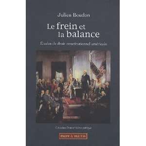   constitutionnel américain (9782849340738) Julien Boudon Books